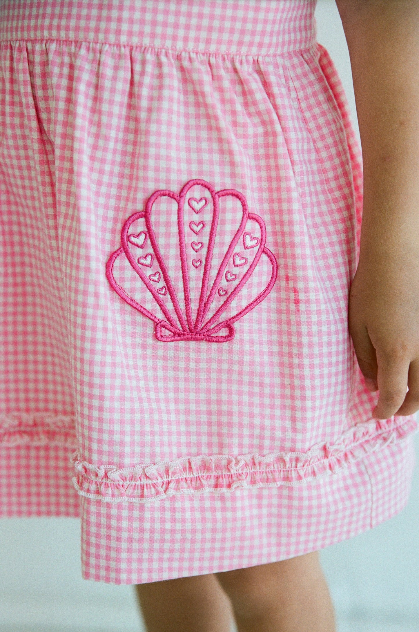 Coco Dress | strawberry gingham