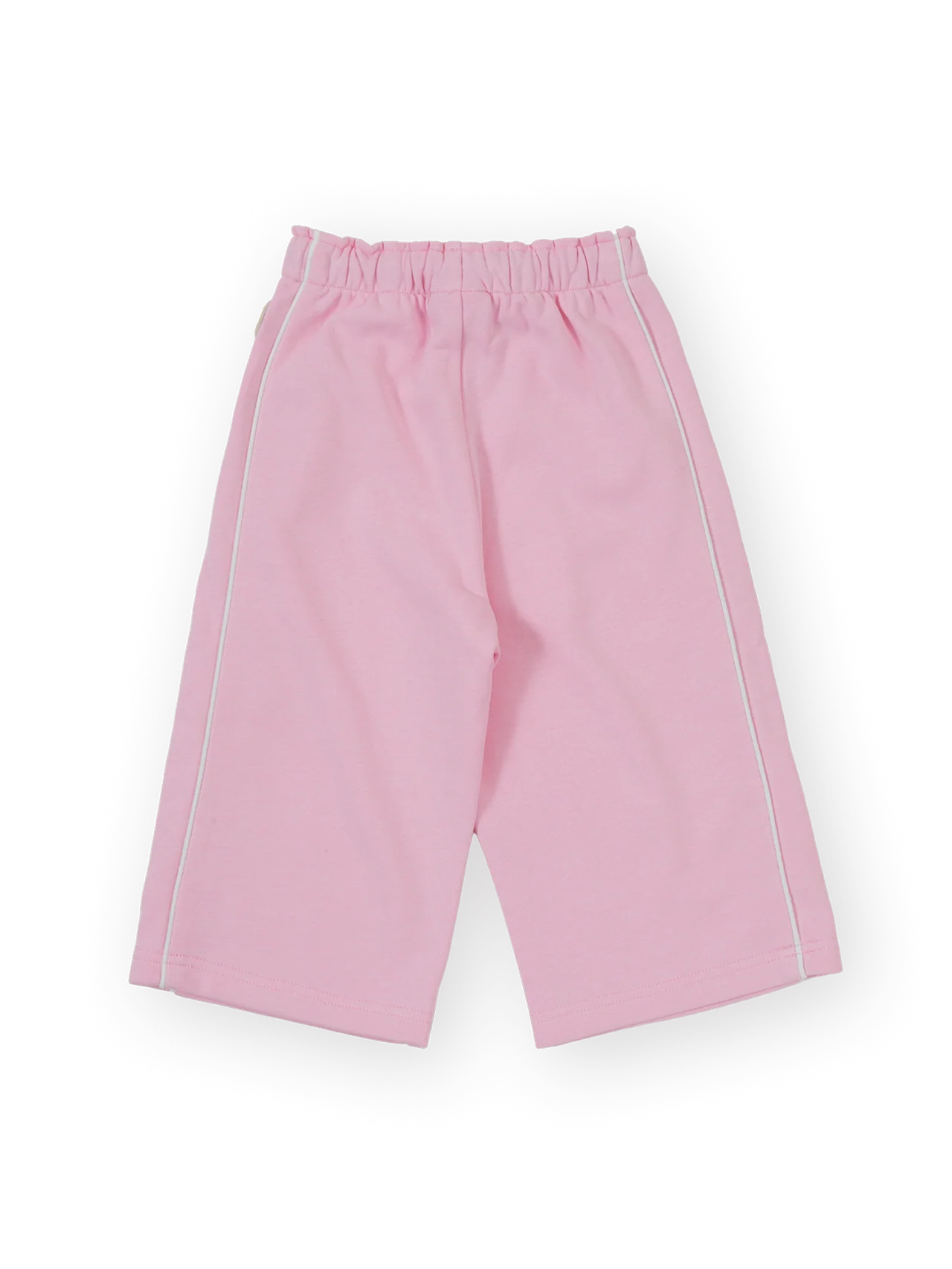 Wide Leg Piped Sweatpants