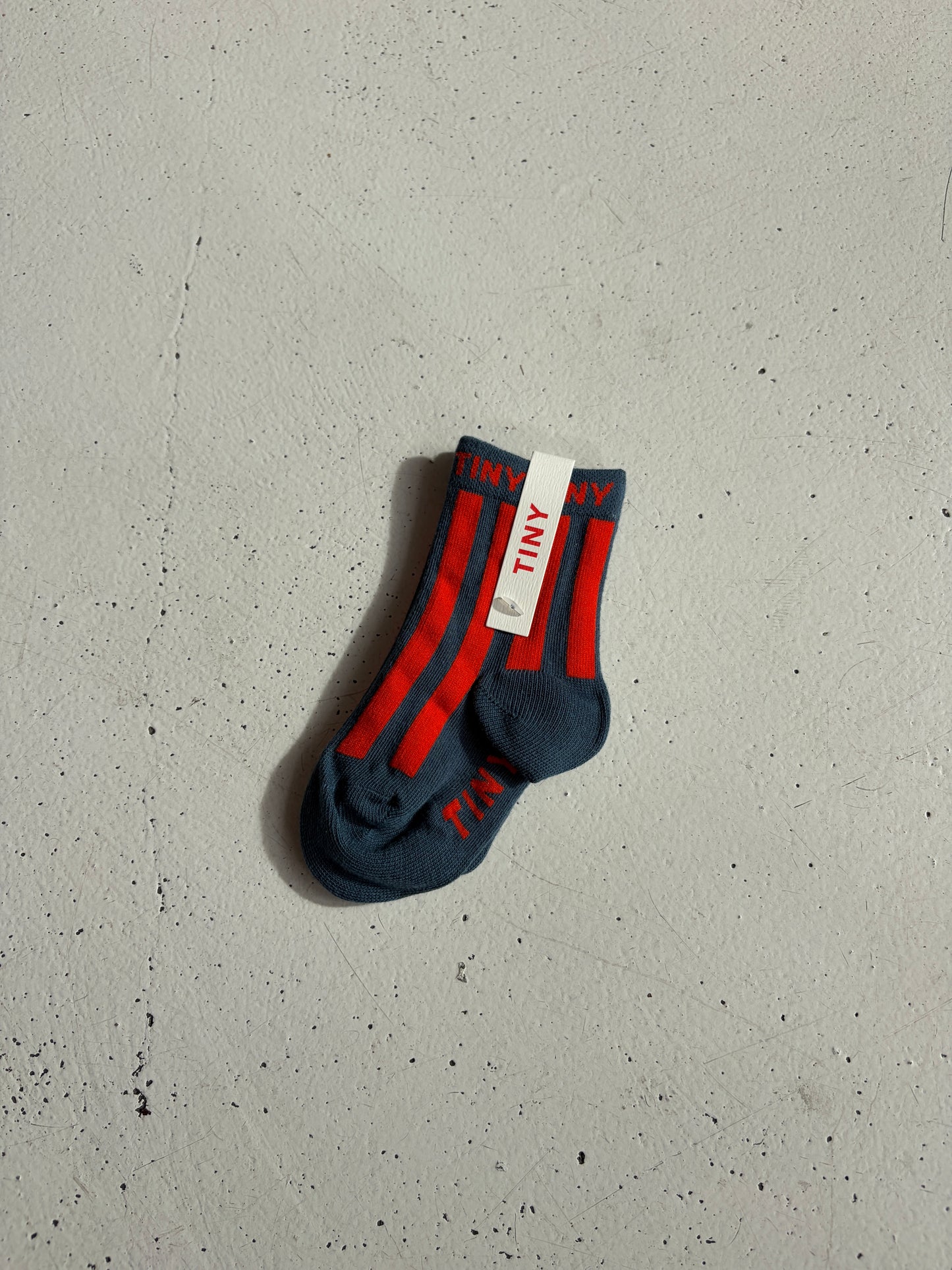 Stripes Medium Socks | summer red