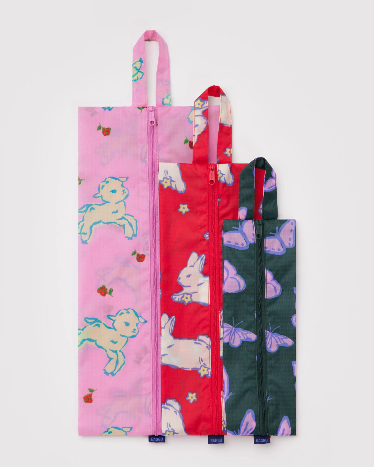 3D Zip Set | spring animals