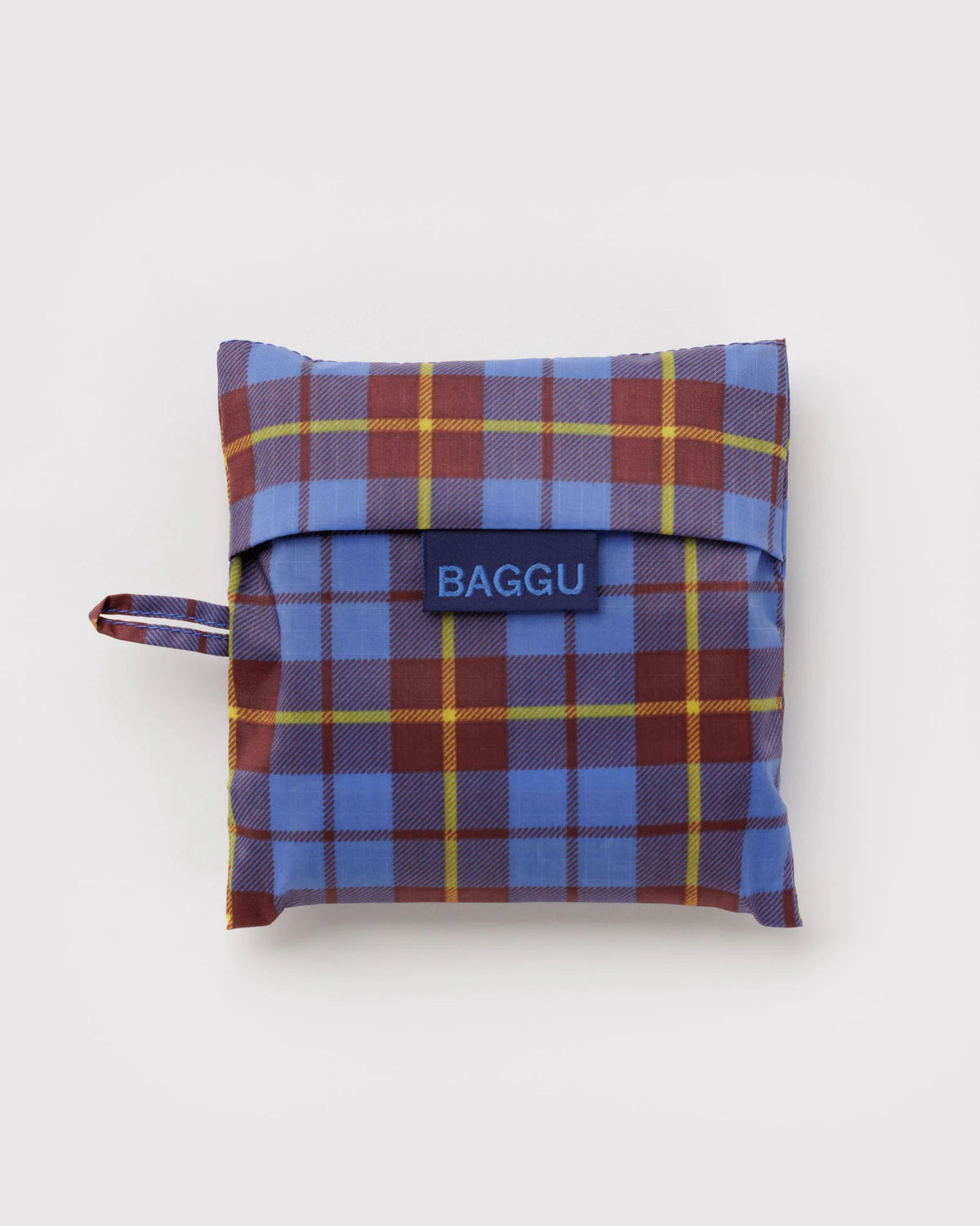 Standard Baggu | blue tartan