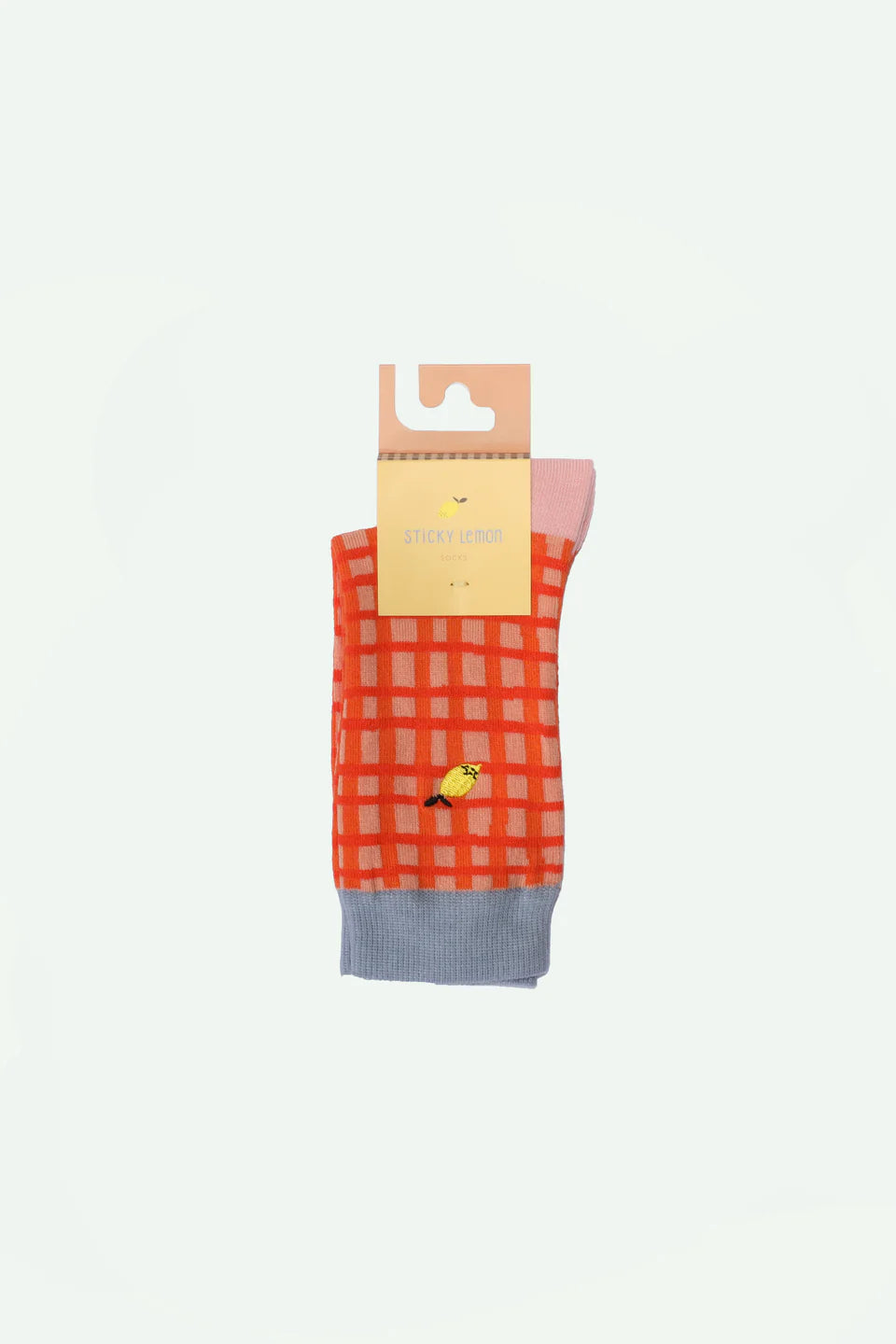 socks | lemon tree | grid