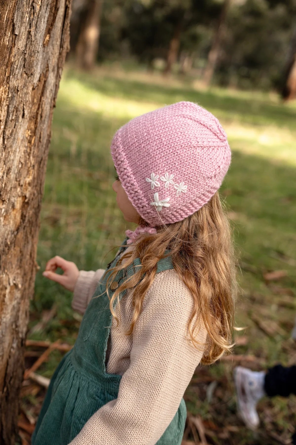 Flowers Bonnet | Pink