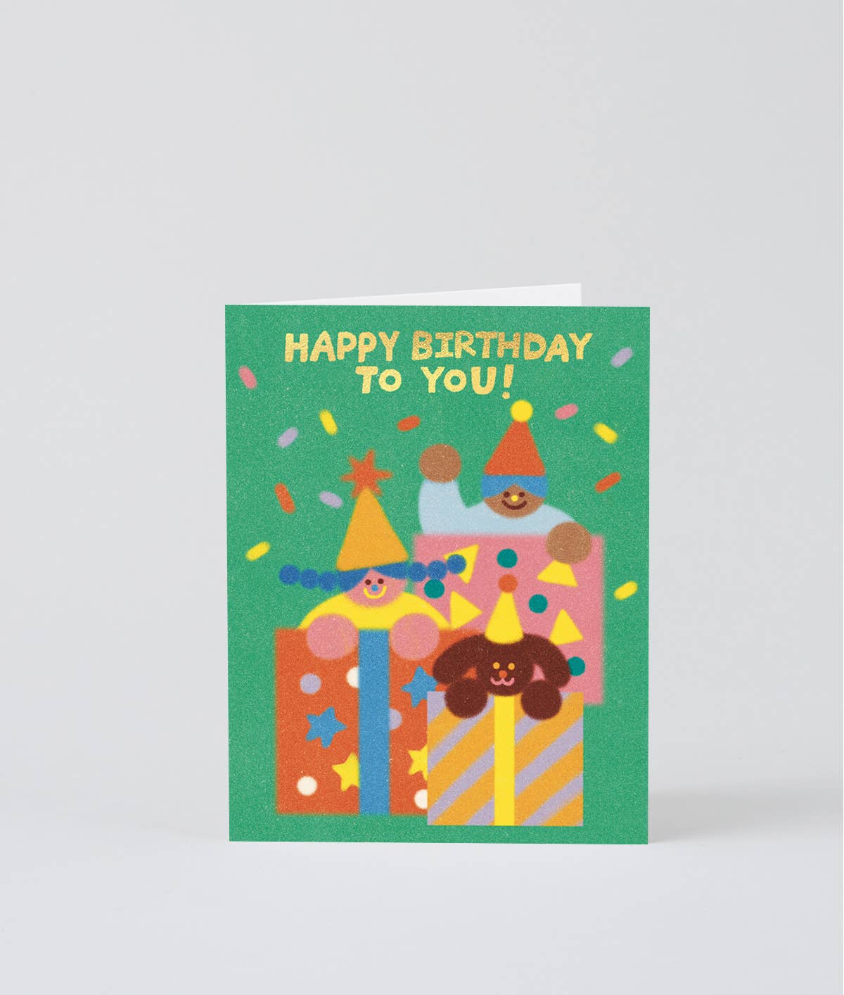 'Happy Birthday To You Presents' Kids Greetings Card