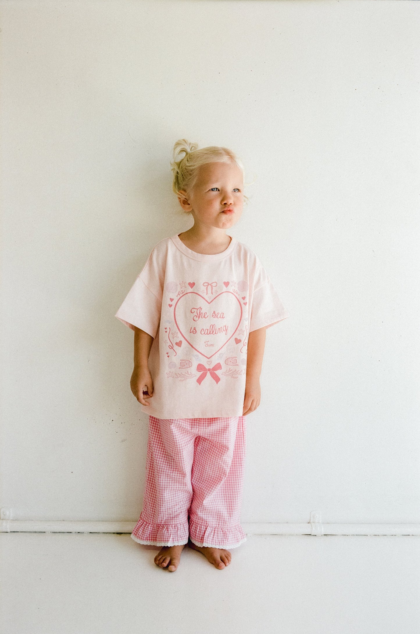 Dora Pant | strawberry gingham