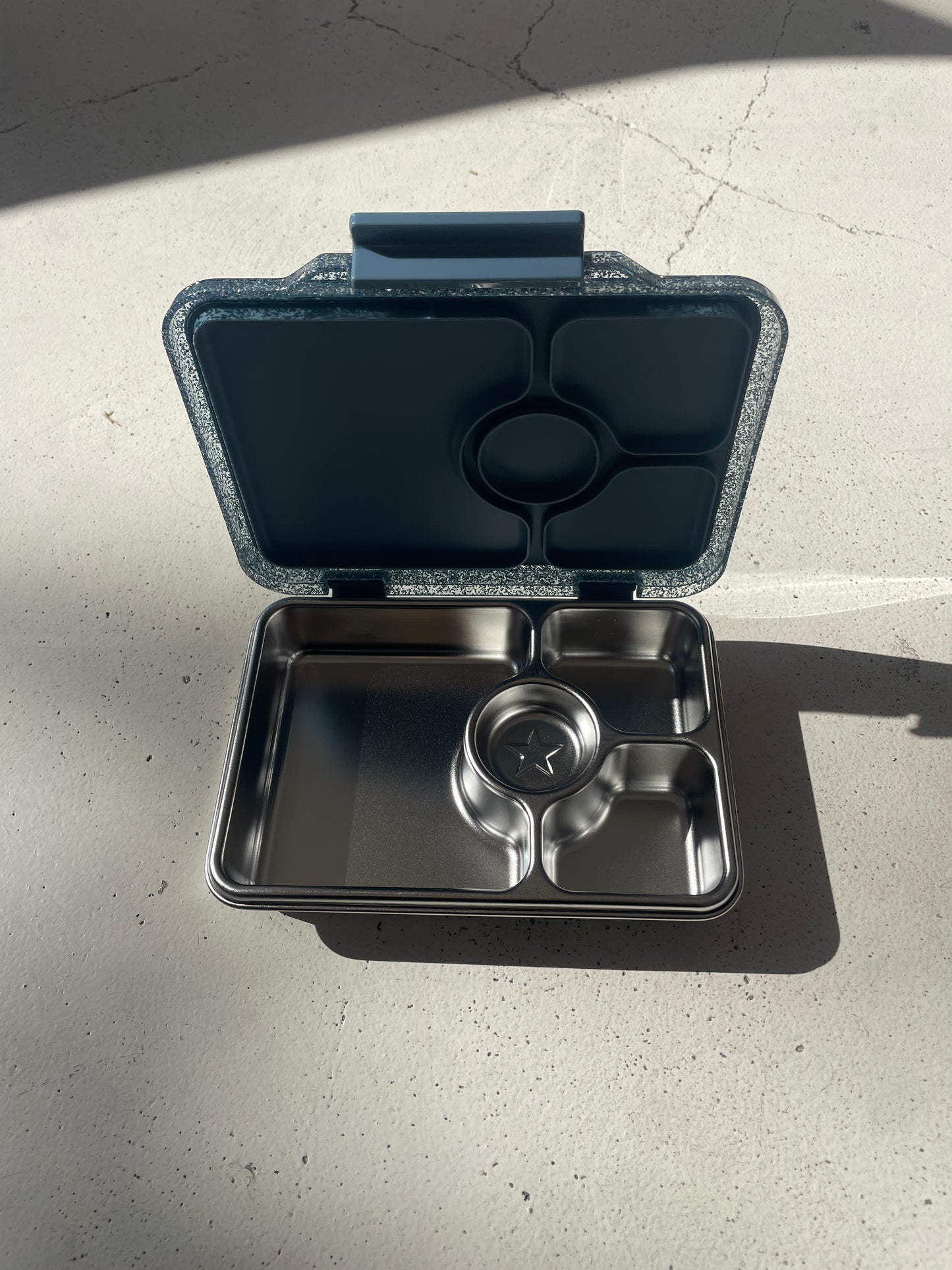 Presto Stainless Steel Lunchbox Bento Box | Paris Blue Glitter
