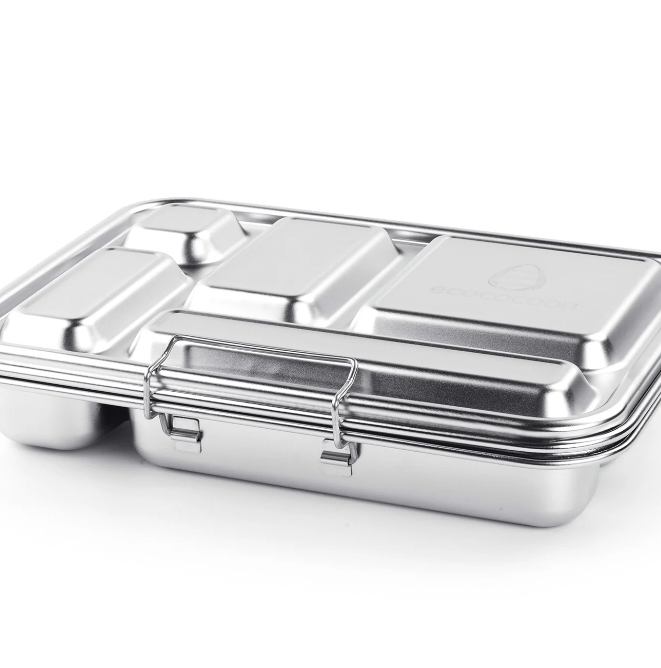 Stainless steel bento lunchbox | 5 compartments | blueberry