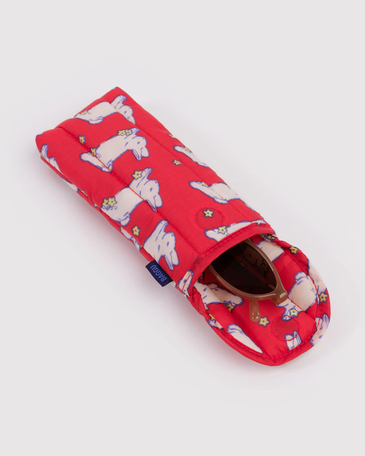 Puffy glasses sleeve | bunnies