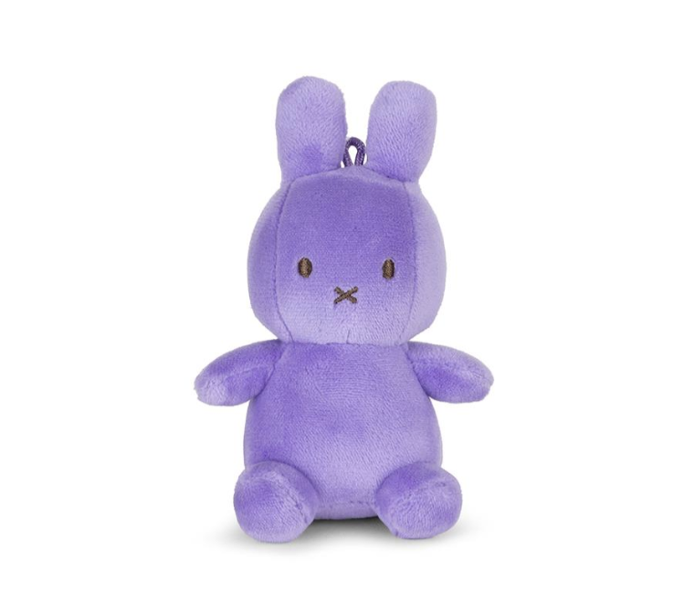Lucky Miffy sitting in giftbox - 10cm - Lilac