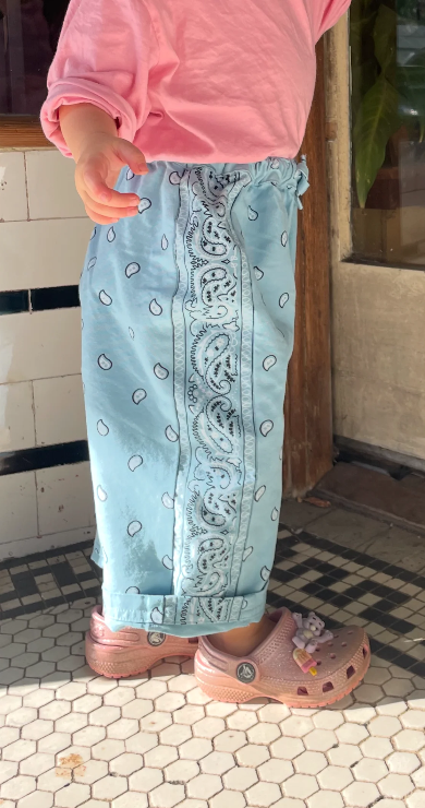 Bandana pant | blue