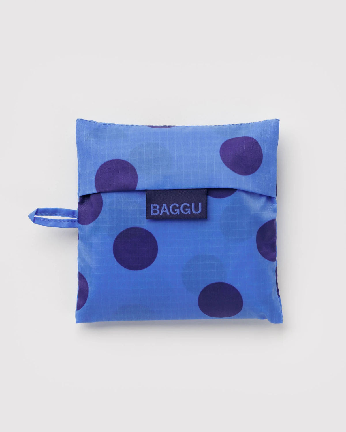 Standard Baggu | blue polka dot