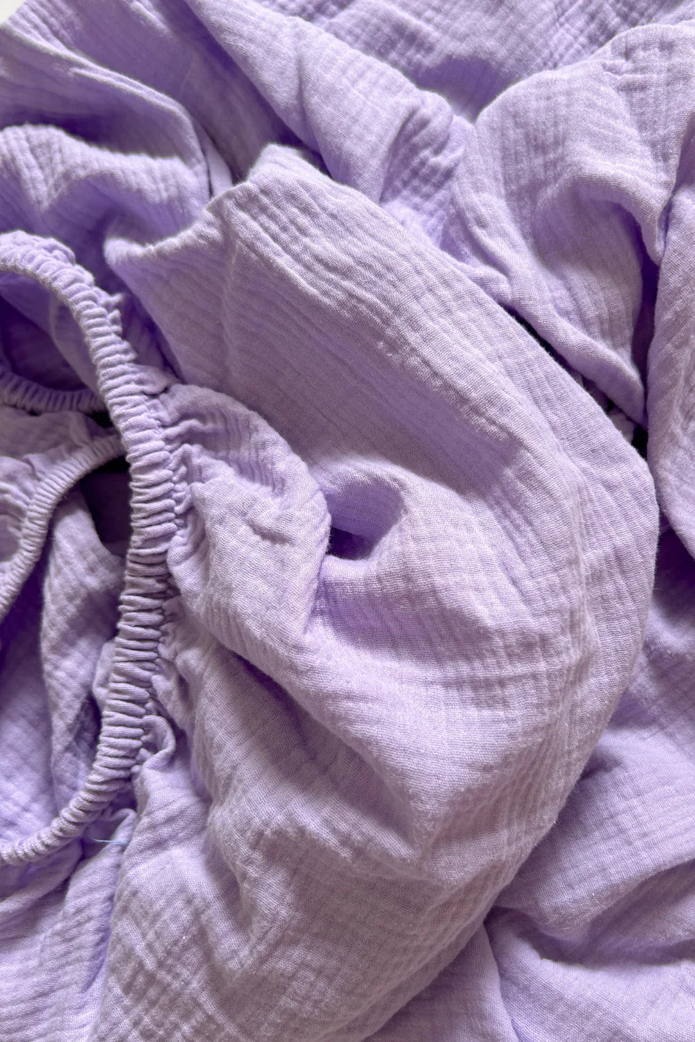Baby Muslin Cot Sheet | Lavender
