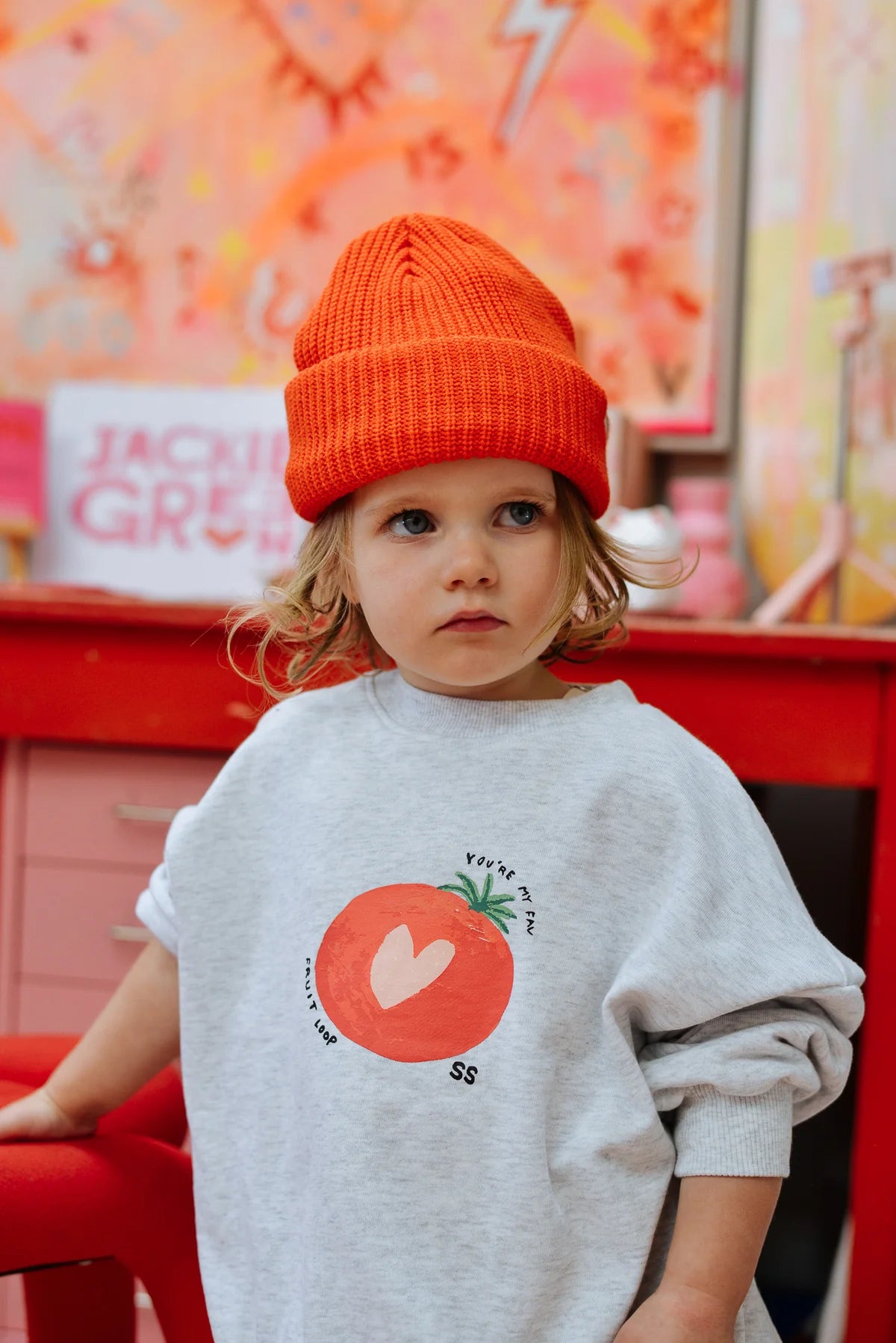 Figo beanie | red