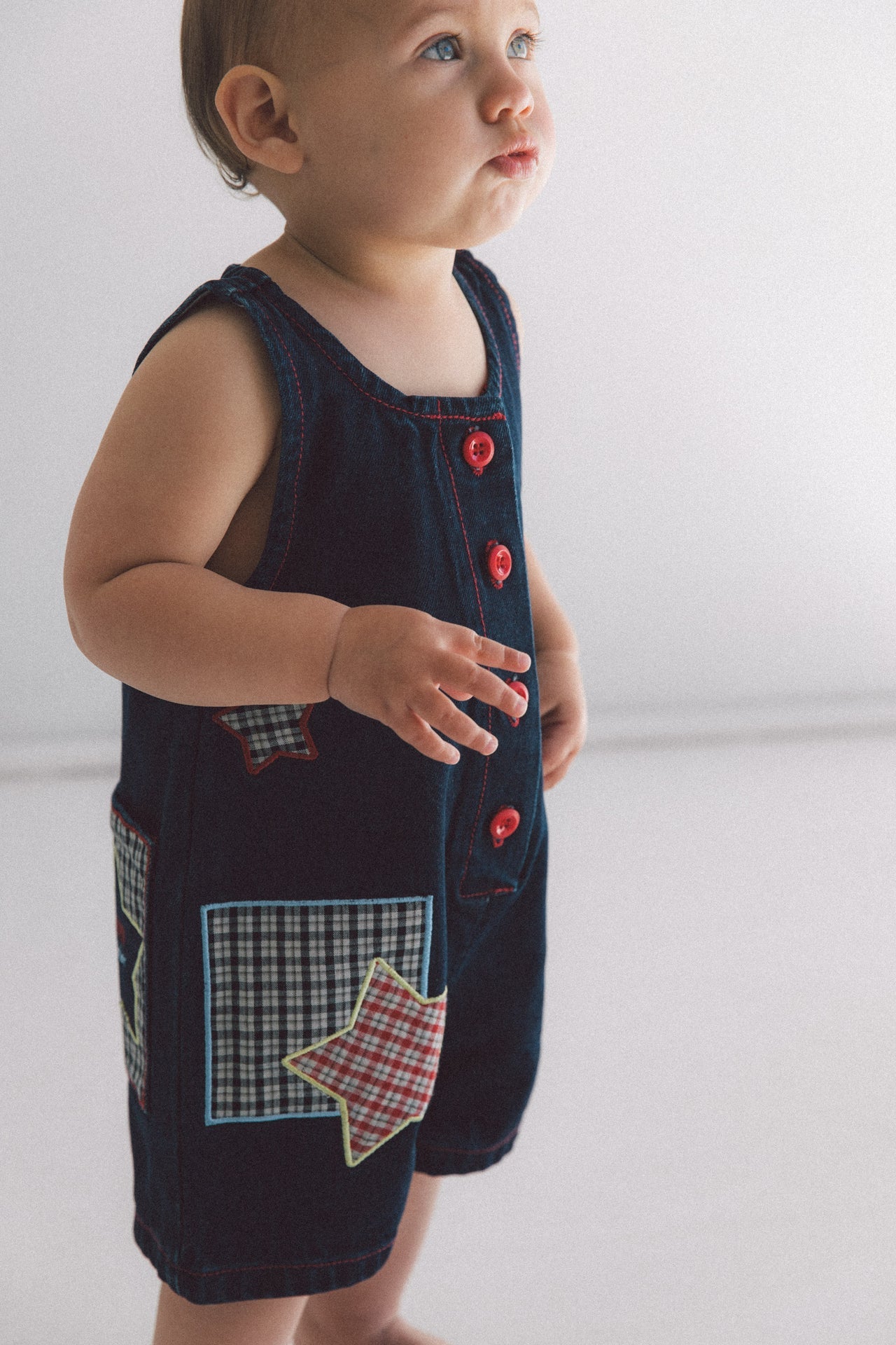 Franky Romper | indigo