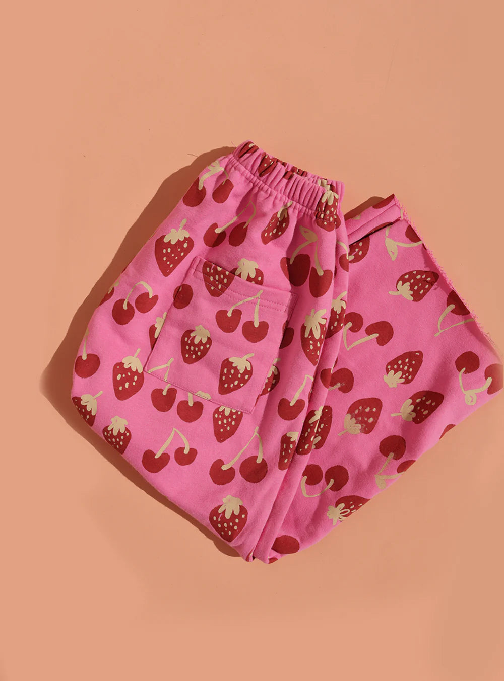 Cherry on bottom tracky pants *PRE ORDER*