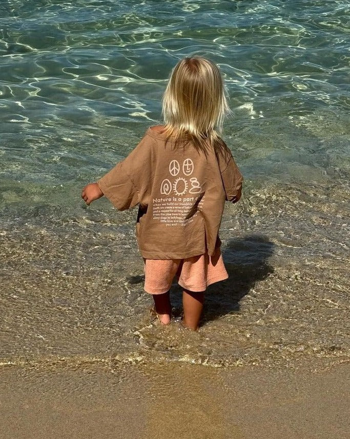 Tiki terry short | ginger