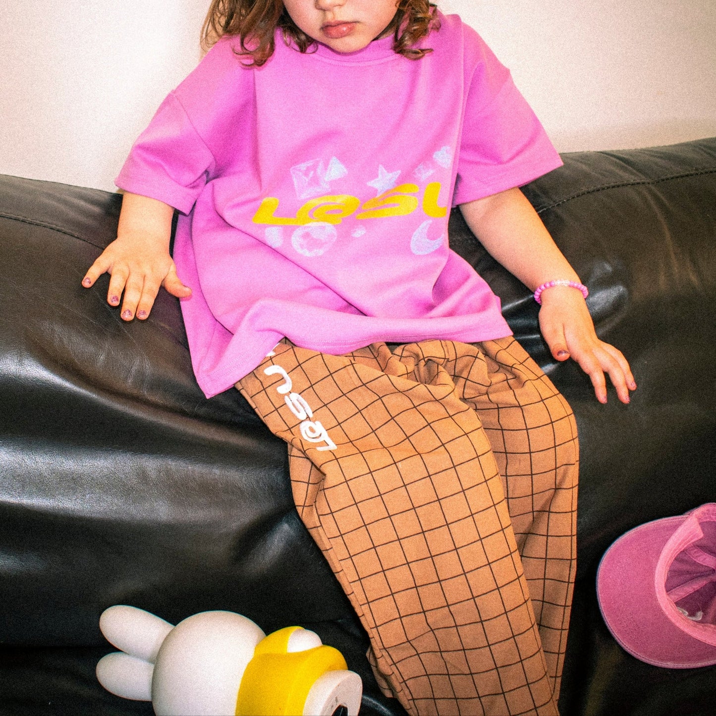 Zippy Pants in Warm Beige