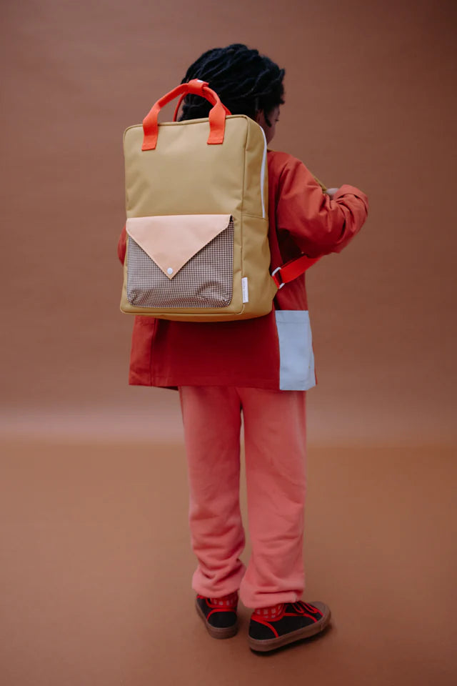 backpack large | envelope | bookworm green