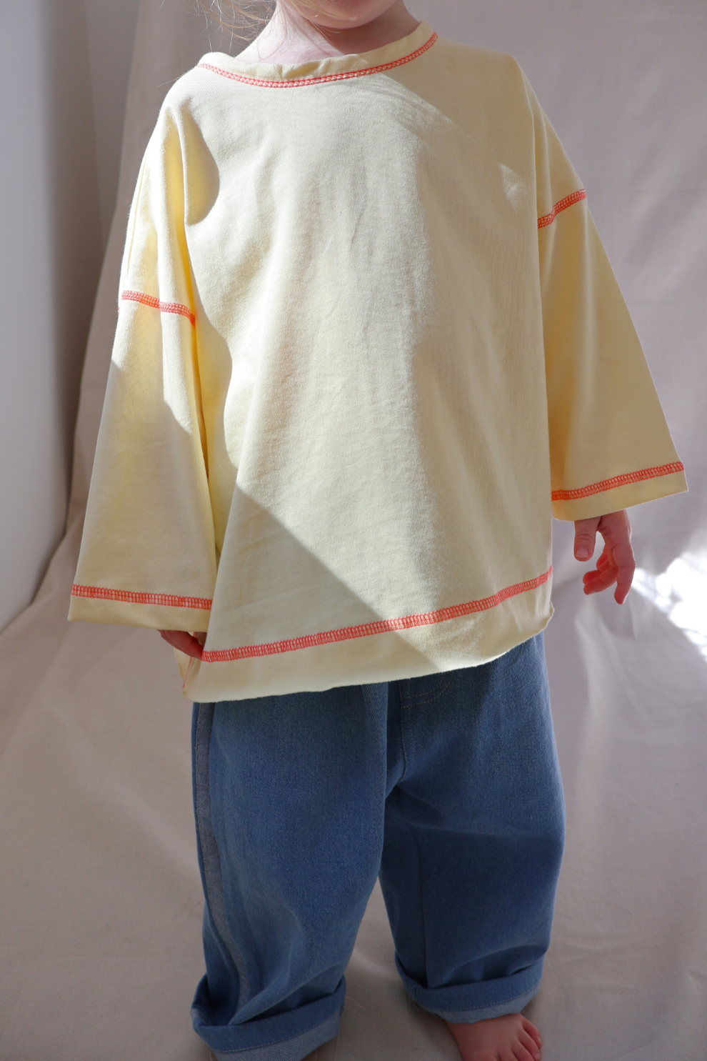 Staple Stitch Long Sleeve Tee | Butter