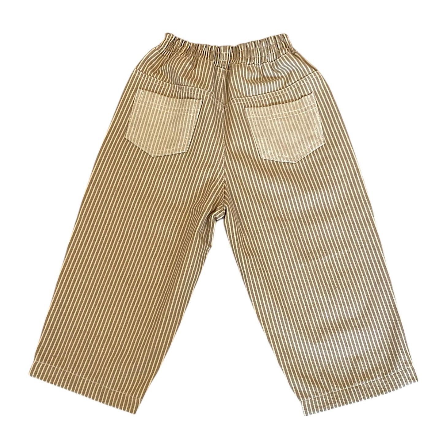 Twirl Pant Pinstripe | Natural