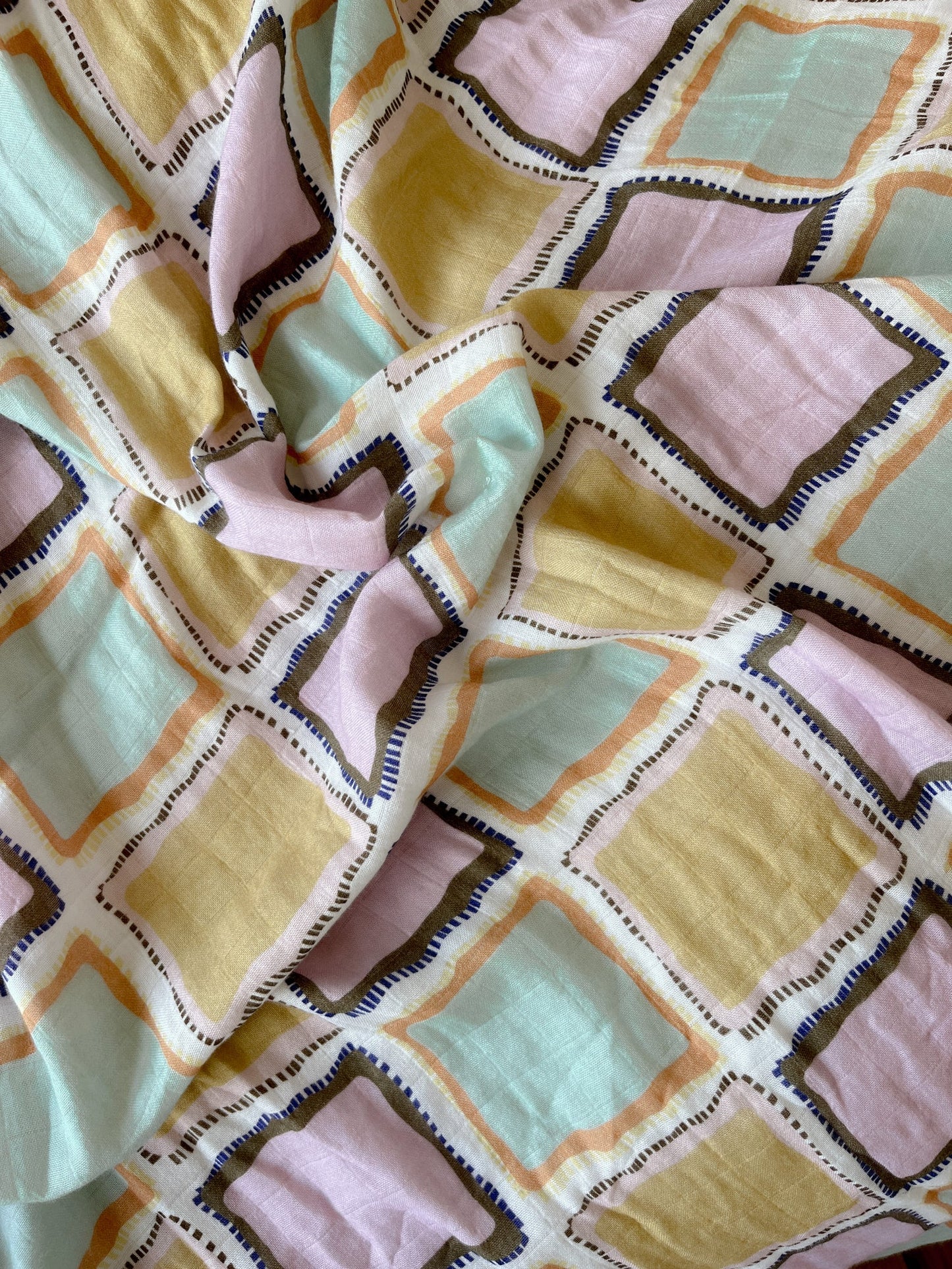 Patchwork wrap | swaddle