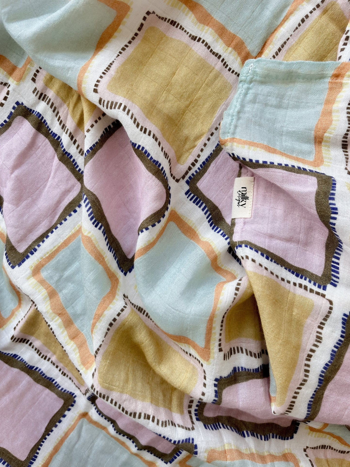 Patchwork wrap | swaddle