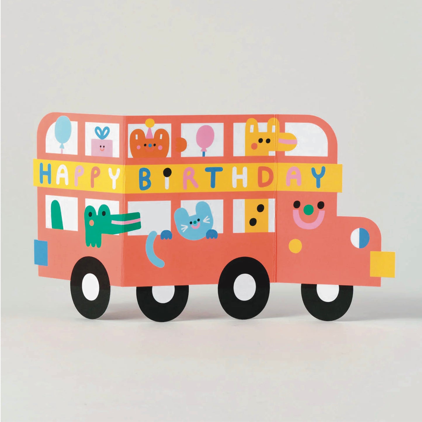 Bus Fold Out Card