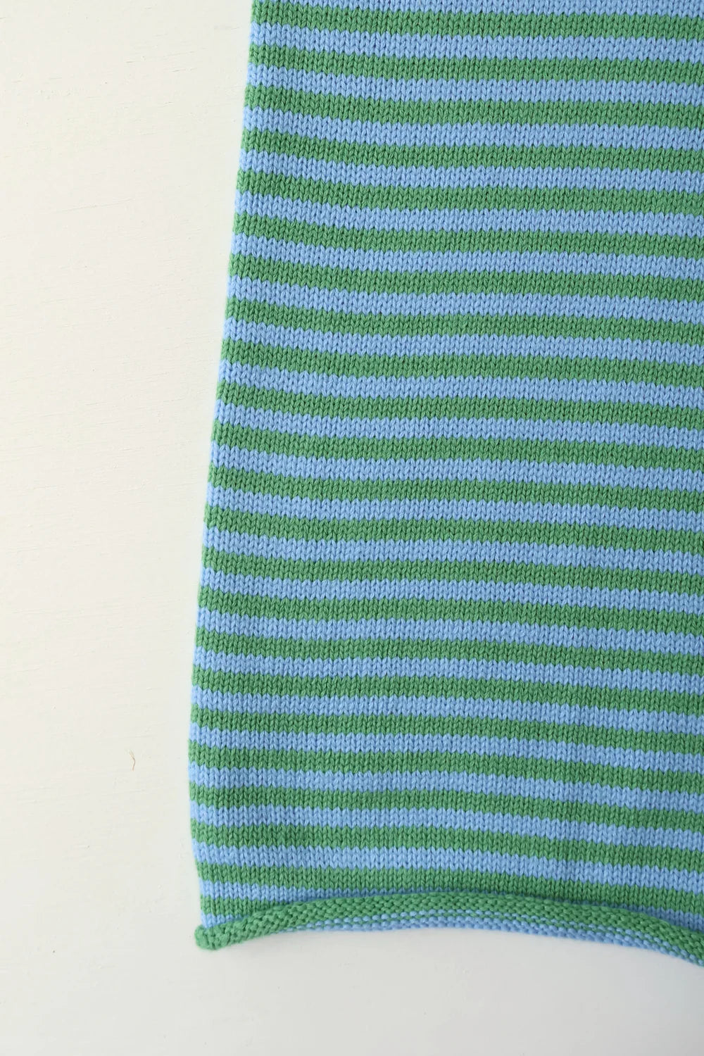 Rolly Knit Pants | Apple Stripe