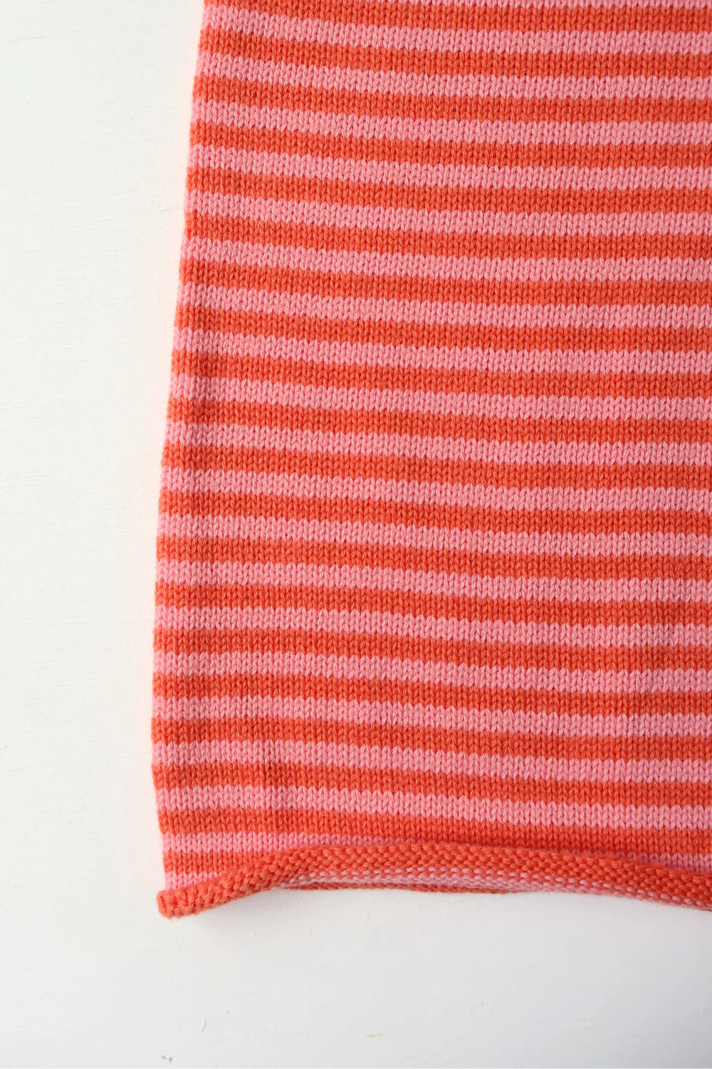 Rolly Knit Pants | Strawberry Stripe
