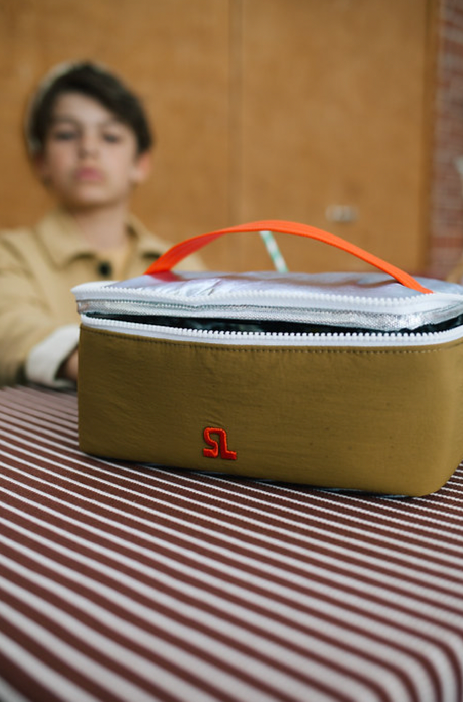 Cooler bag | shimmer water + golden cup