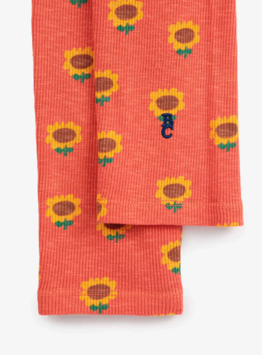 Sunflowers all over leggings | Kids
