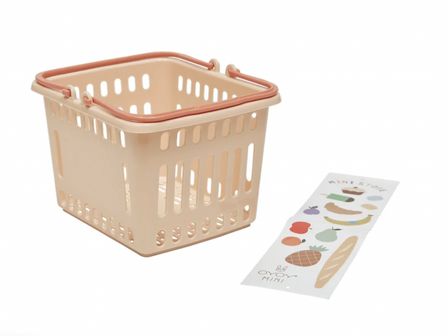 Yummy shopping basket | coral