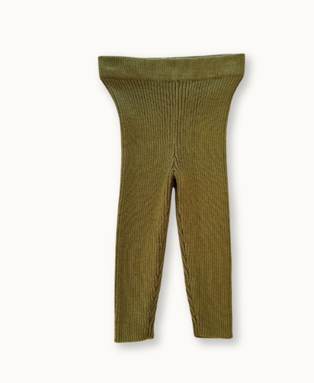 organic ribbed essentials leggings | herb