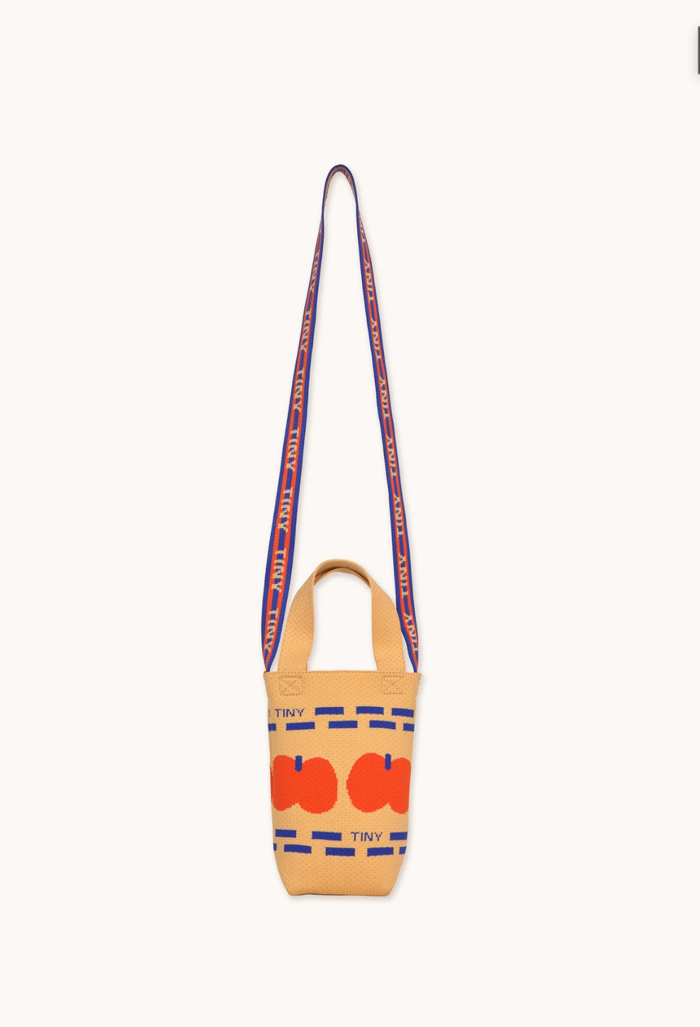 Tangerine small tote bag