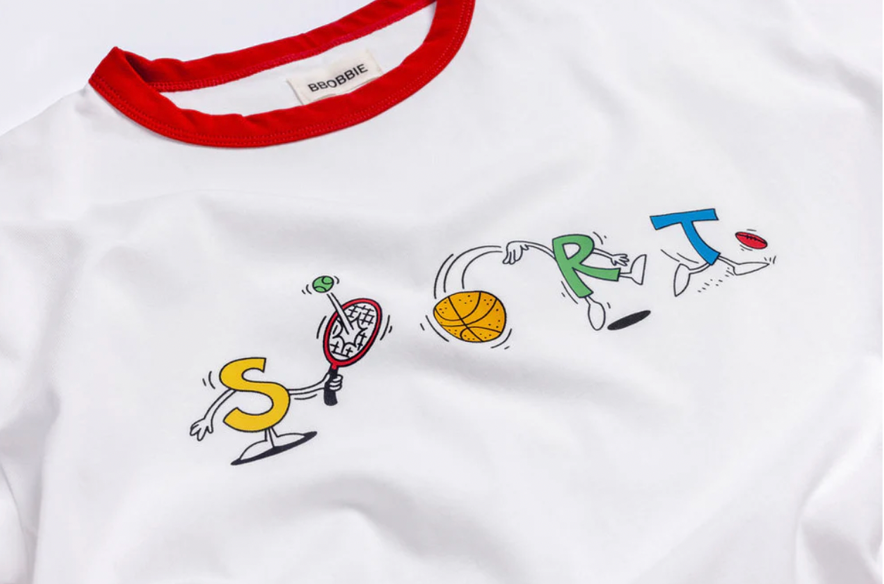 The sports tee | white