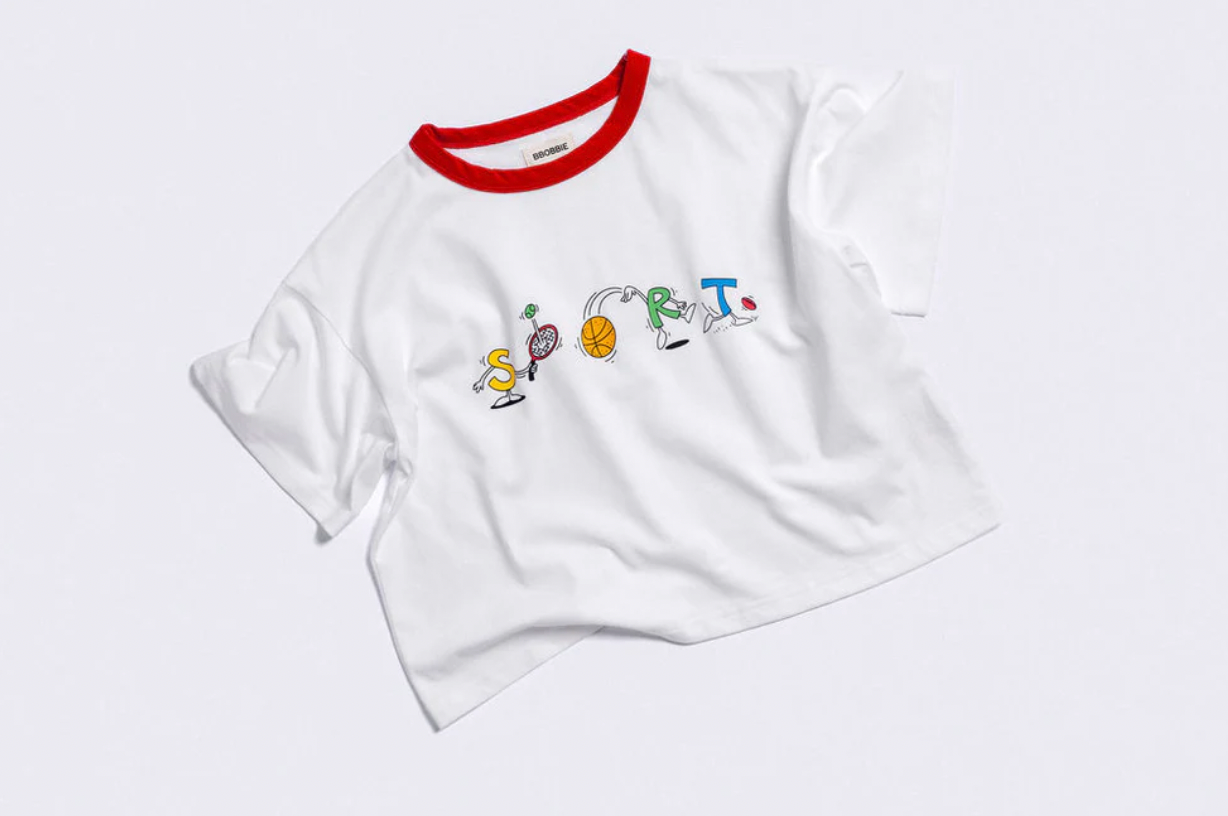 The sports tee | white