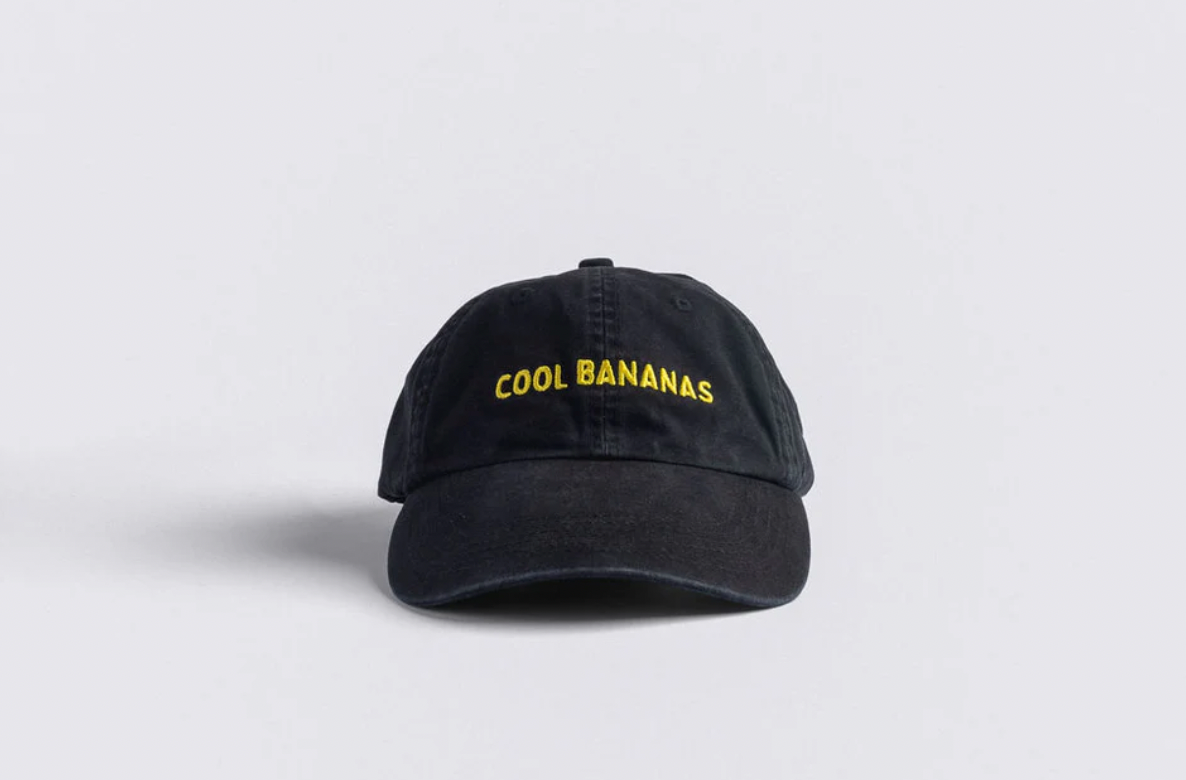 Cool bananas dad cap | black