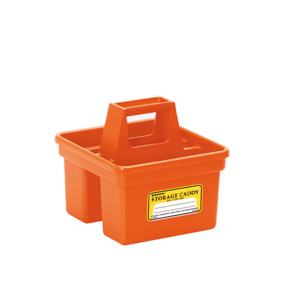 storage caddy orange | small