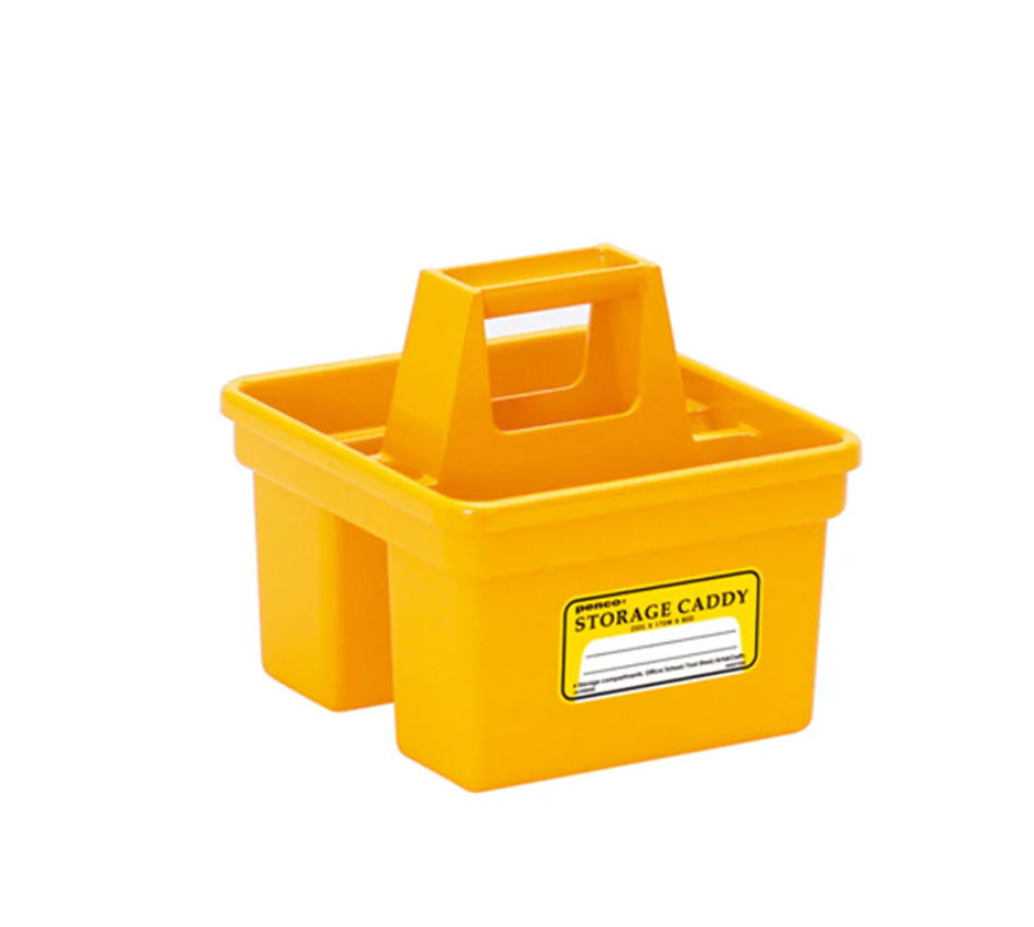 storage caddy yellow | small