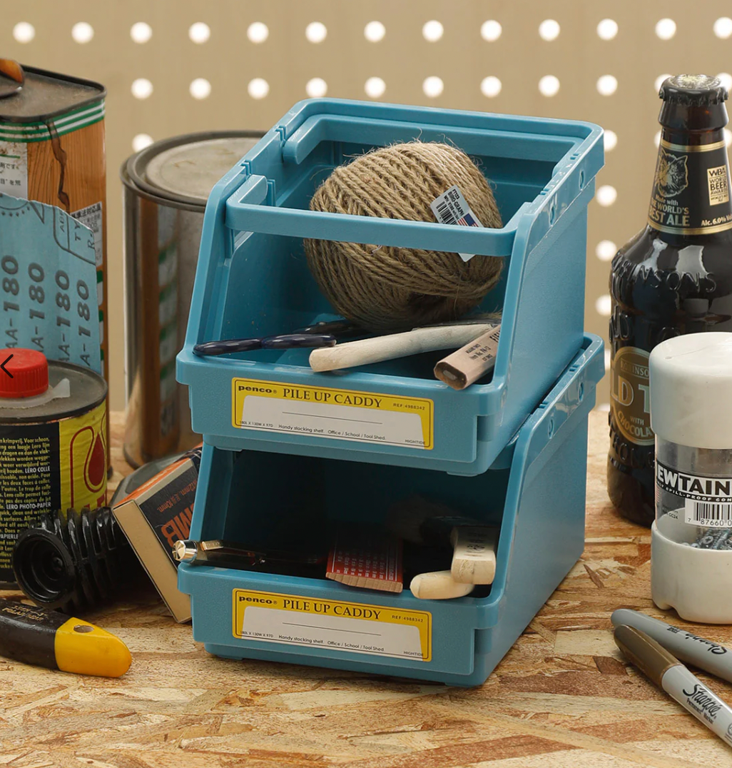 pile up caddy light blue