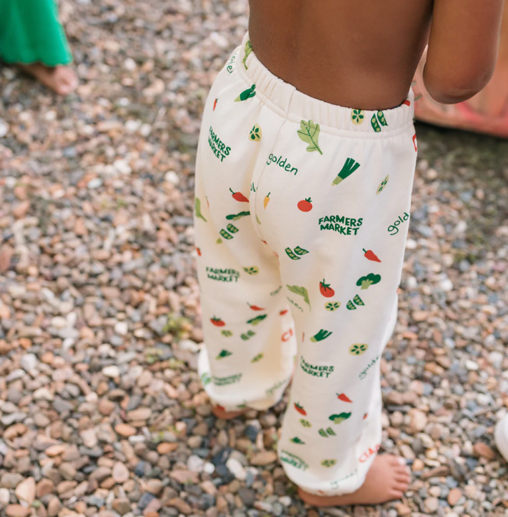 Ciao Farmers Market Track Pants | Buttercream