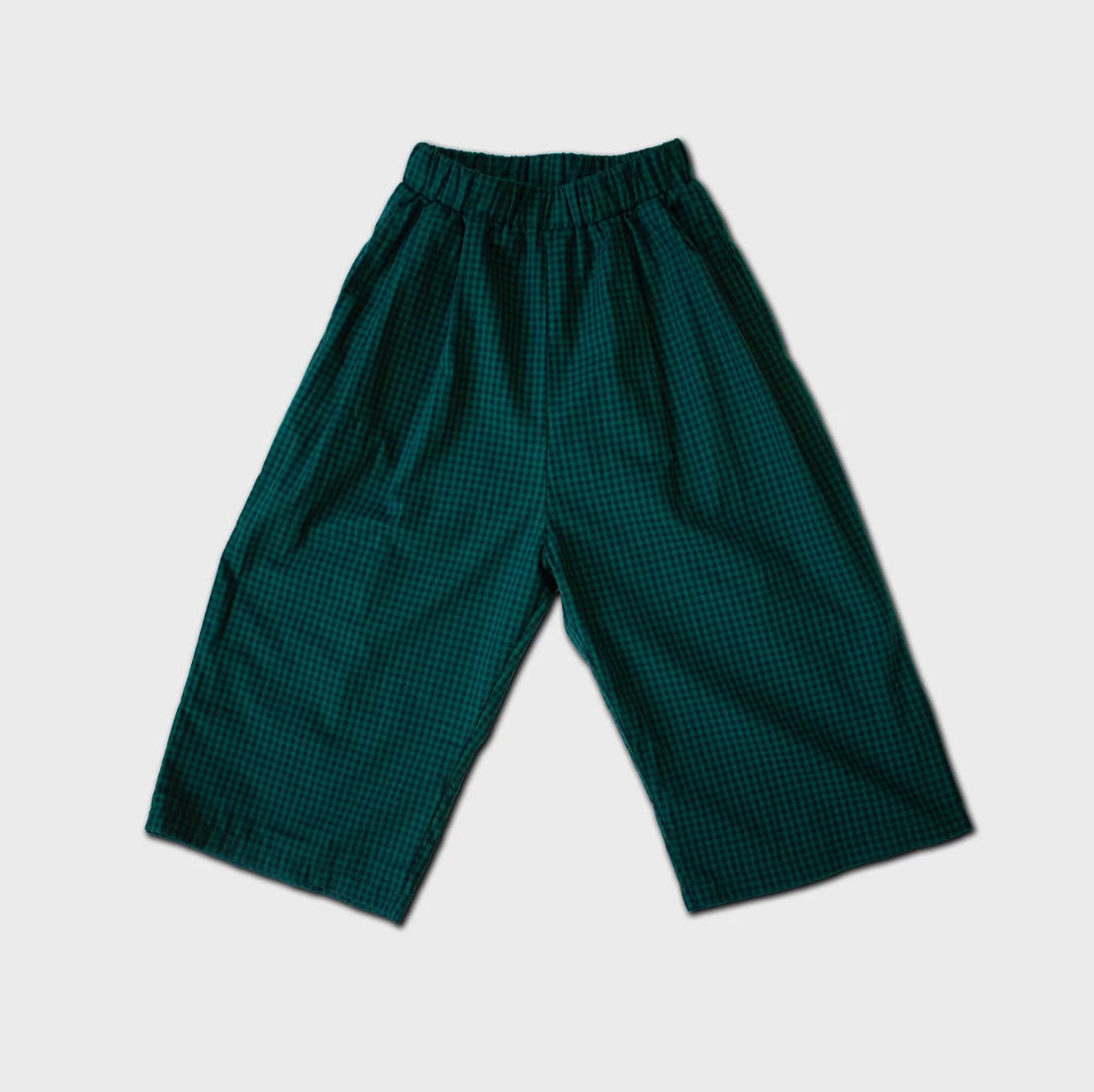 Dizzy pants | green and black check