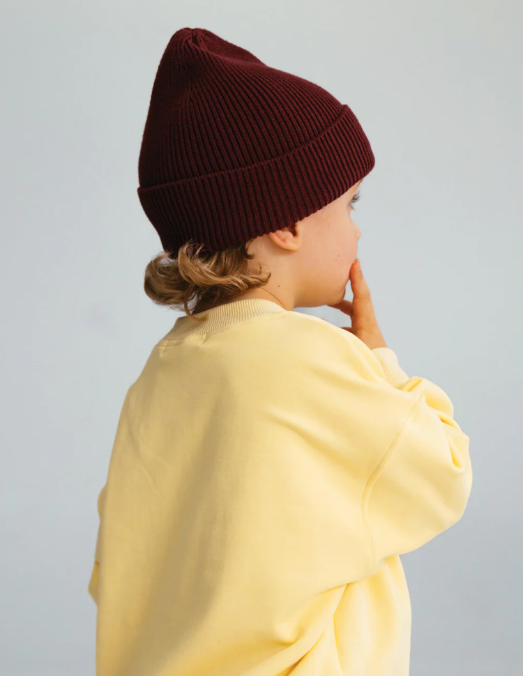 Beanie | burgundy