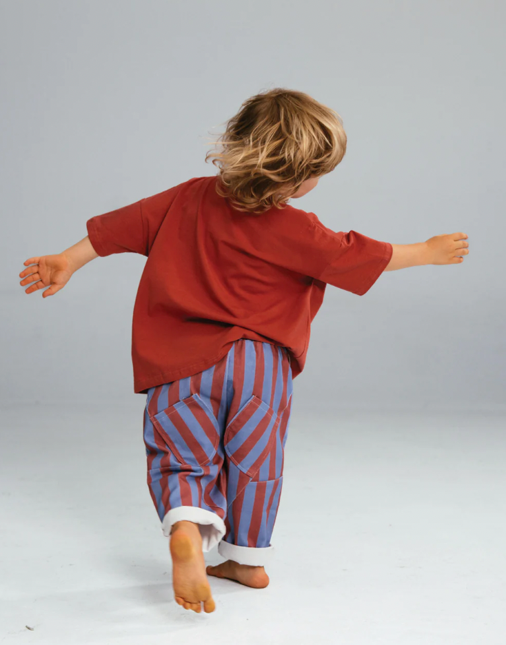 fleur tee | burgundy