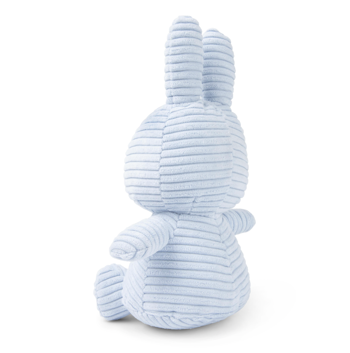 Miffy | 23cm Sitting Corduroy Plush | Ice Blue