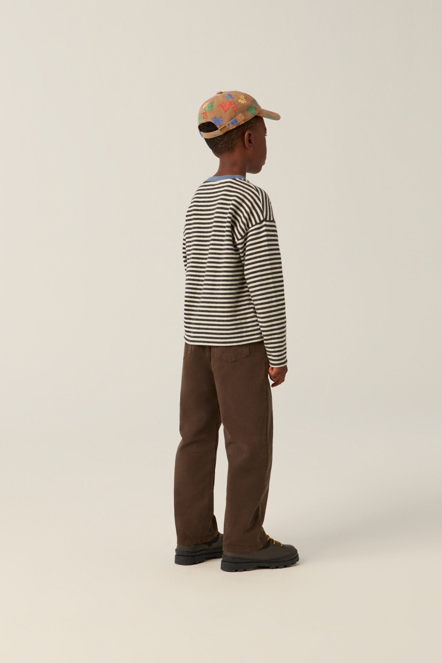 Bicolour stripes tee