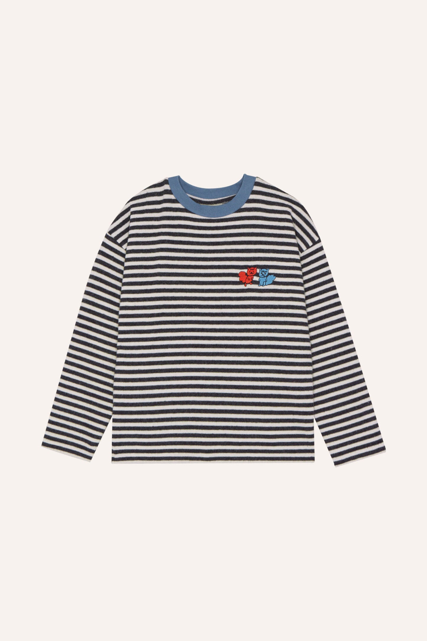 Bicolour stripes tee