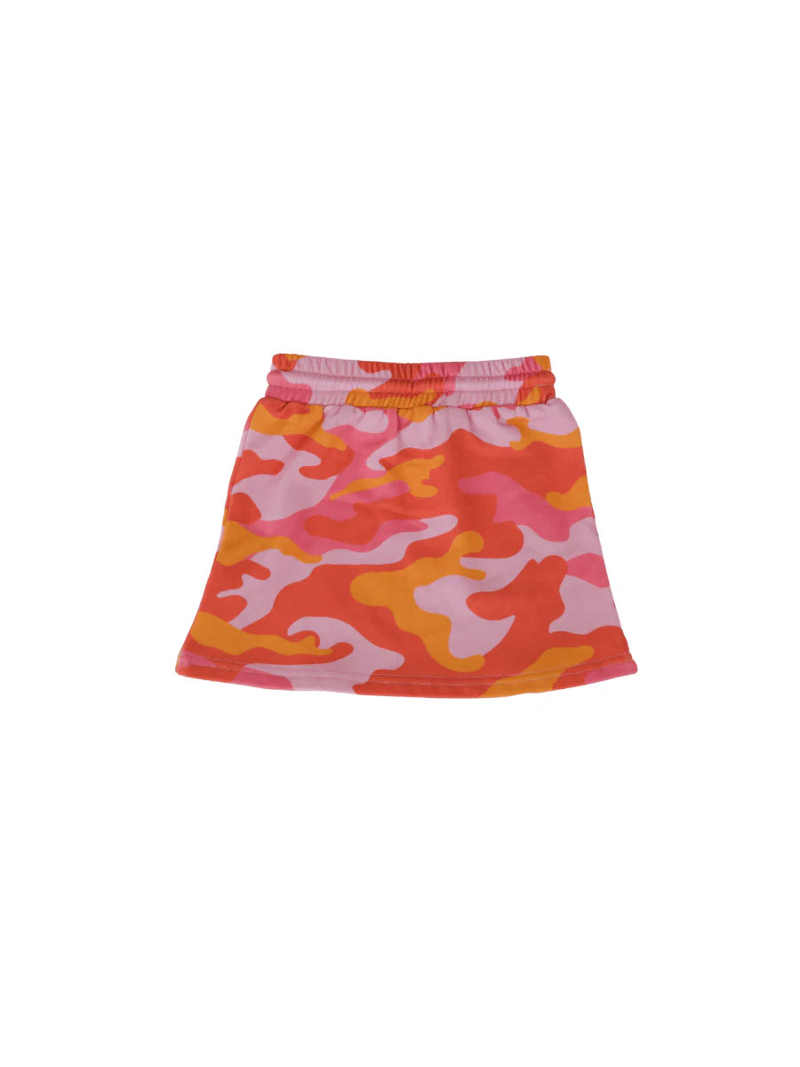 Camo skirt | Pink