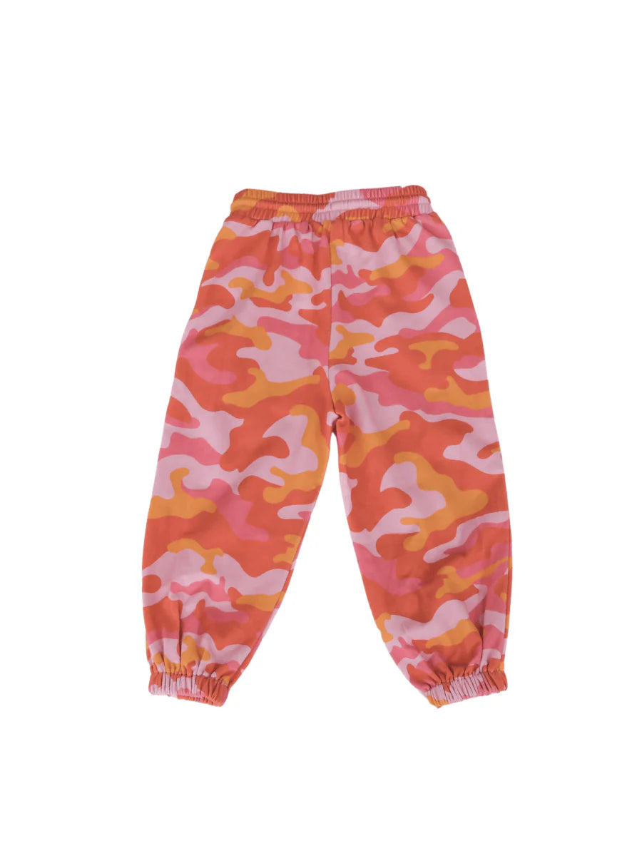 Camo track pant | PInk