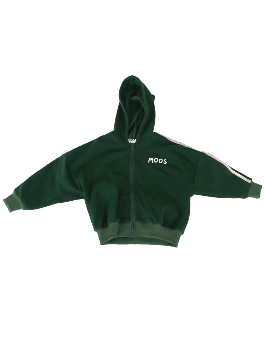 Comfort zip hoodie | green